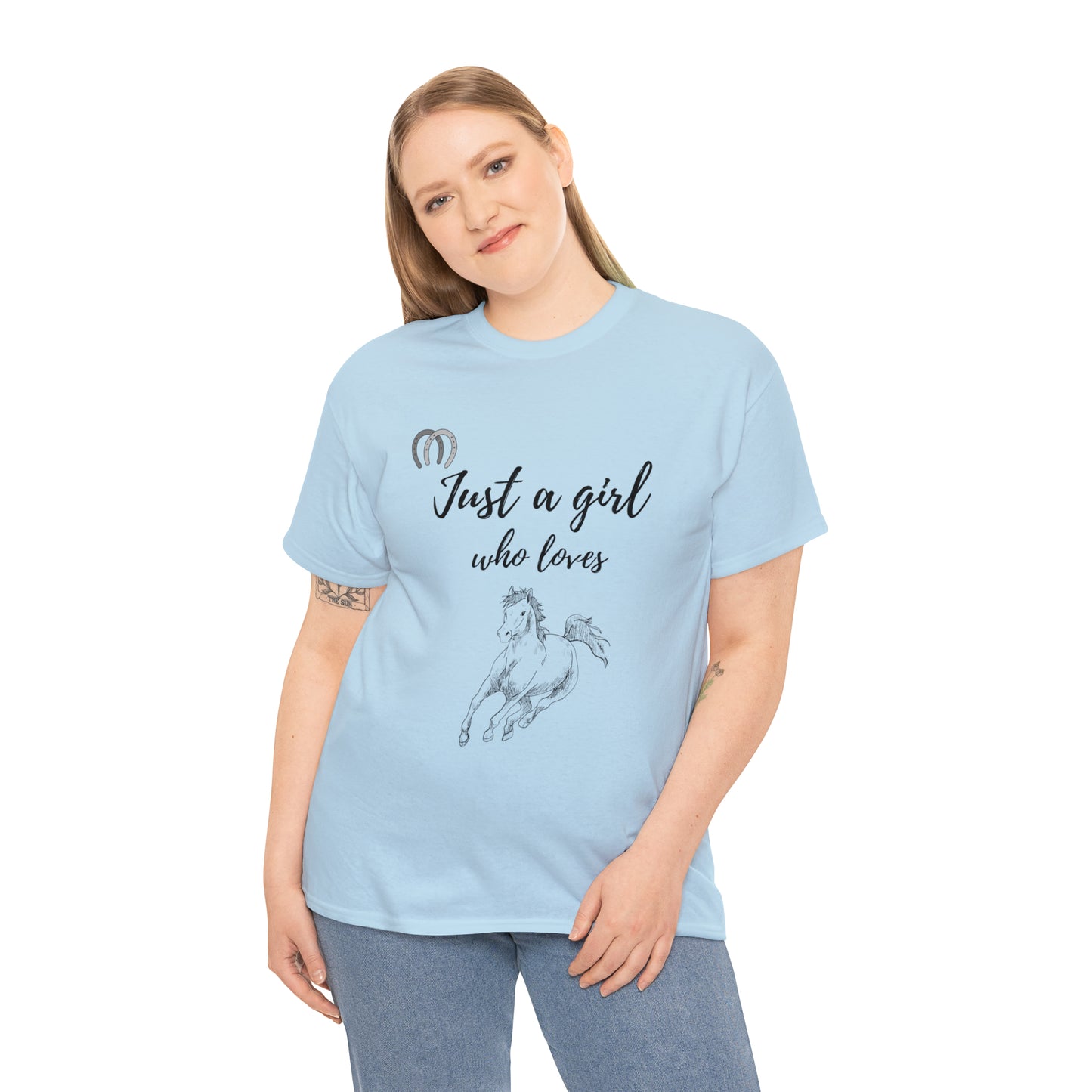 Just a Girl Who Loves Horses Tee