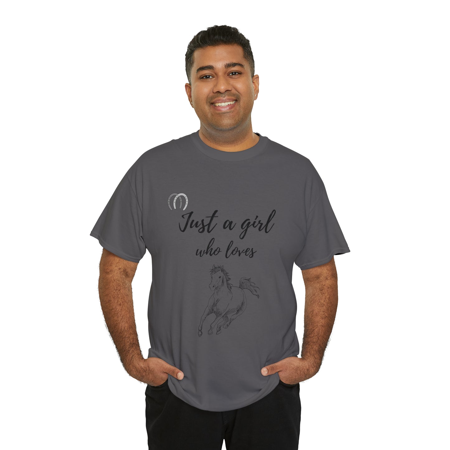 Just a Girl Who Loves Horses Tee