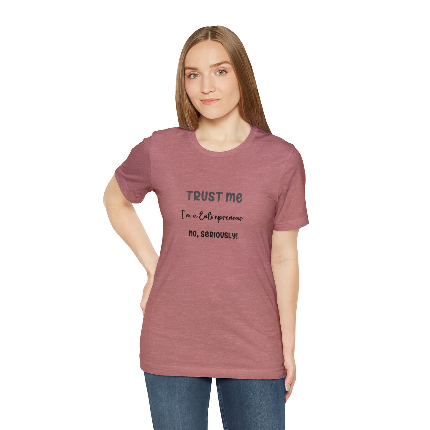 Entrepreneur's Trust Tee - Unisex Jersey Short Sleeve