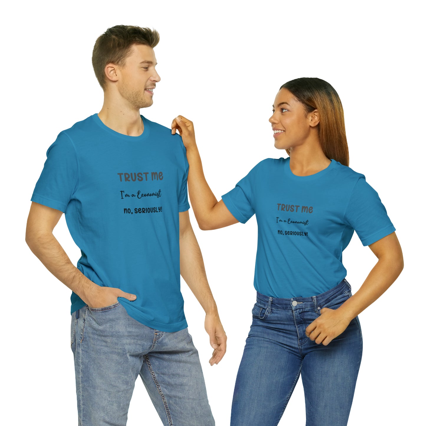 Trust Me Economist T-shirt | Men and women Clothing