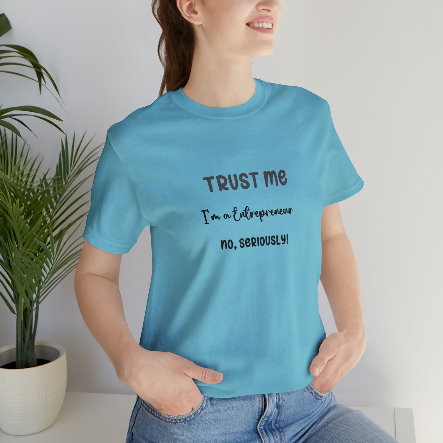 Entrepreneur's Trust Tee - Unisex Jersey Short Sleeve