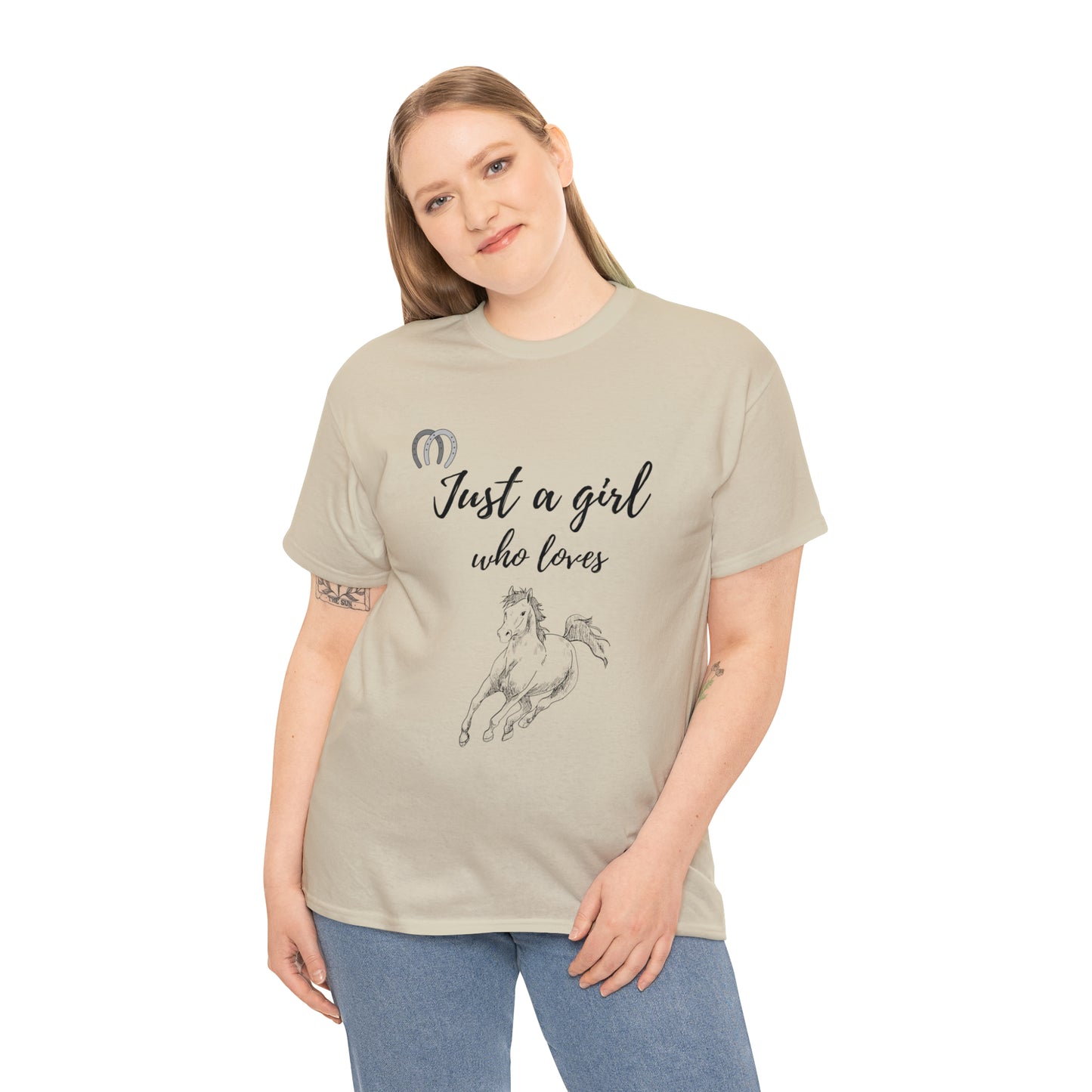 Just a Girl Who Loves Horses Tee