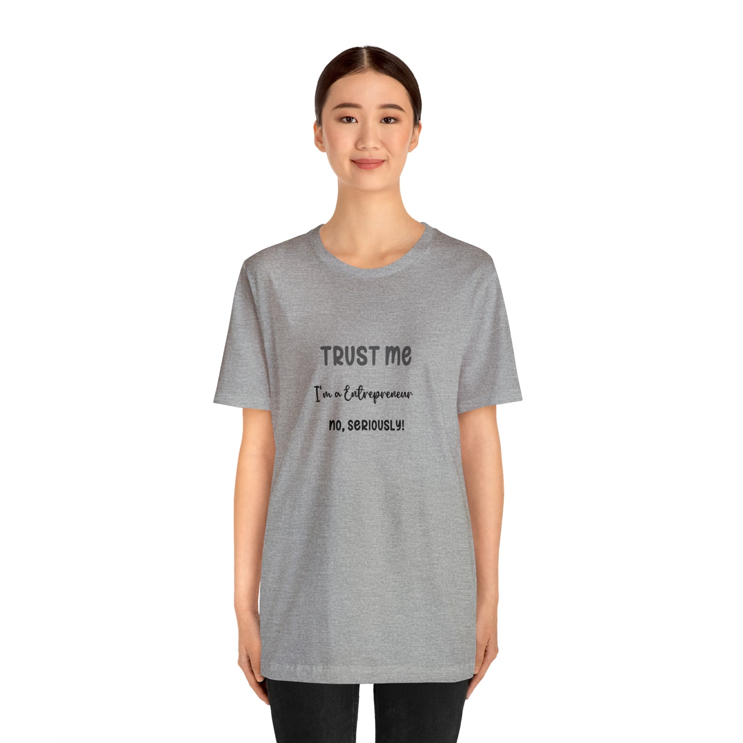 Entrepreneur's Trust Tee - Unisex Jersey Short Sleeve