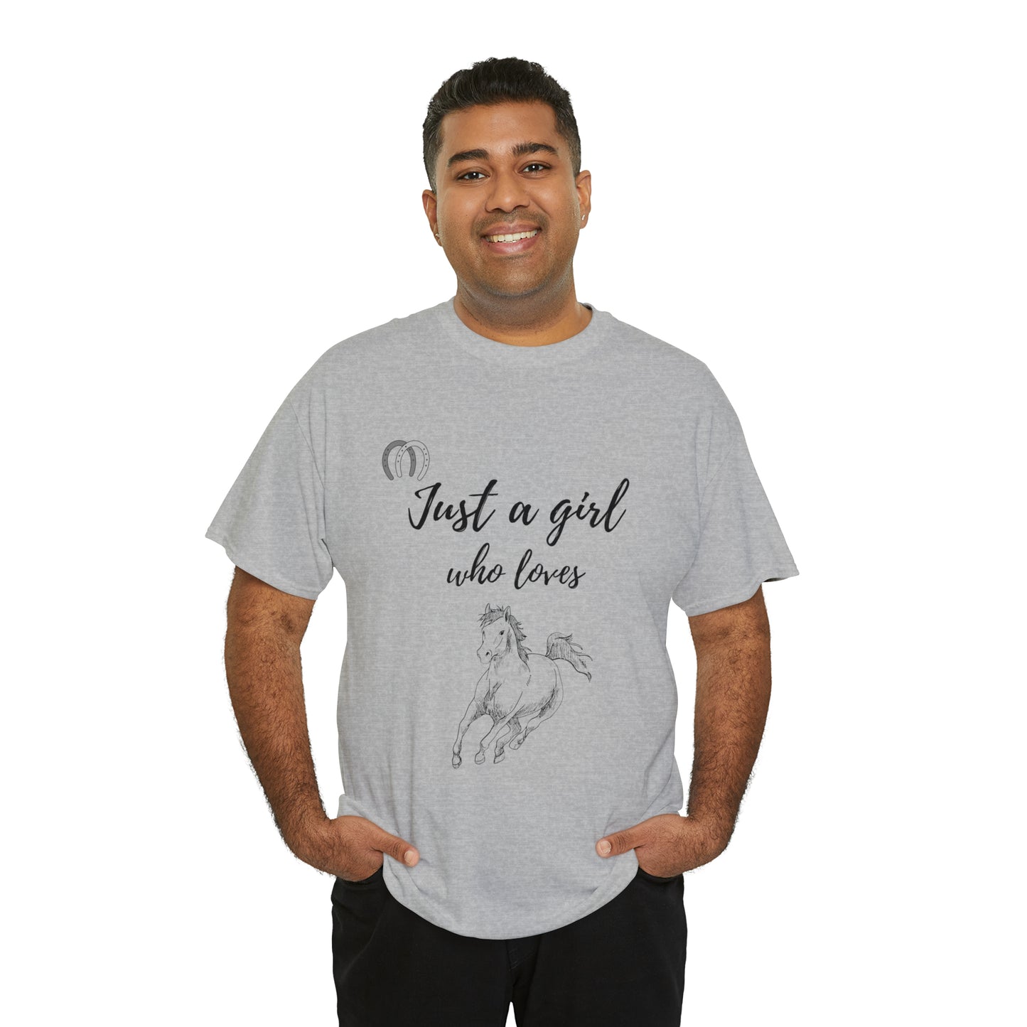 Just a Girl Who Loves Horses Tee