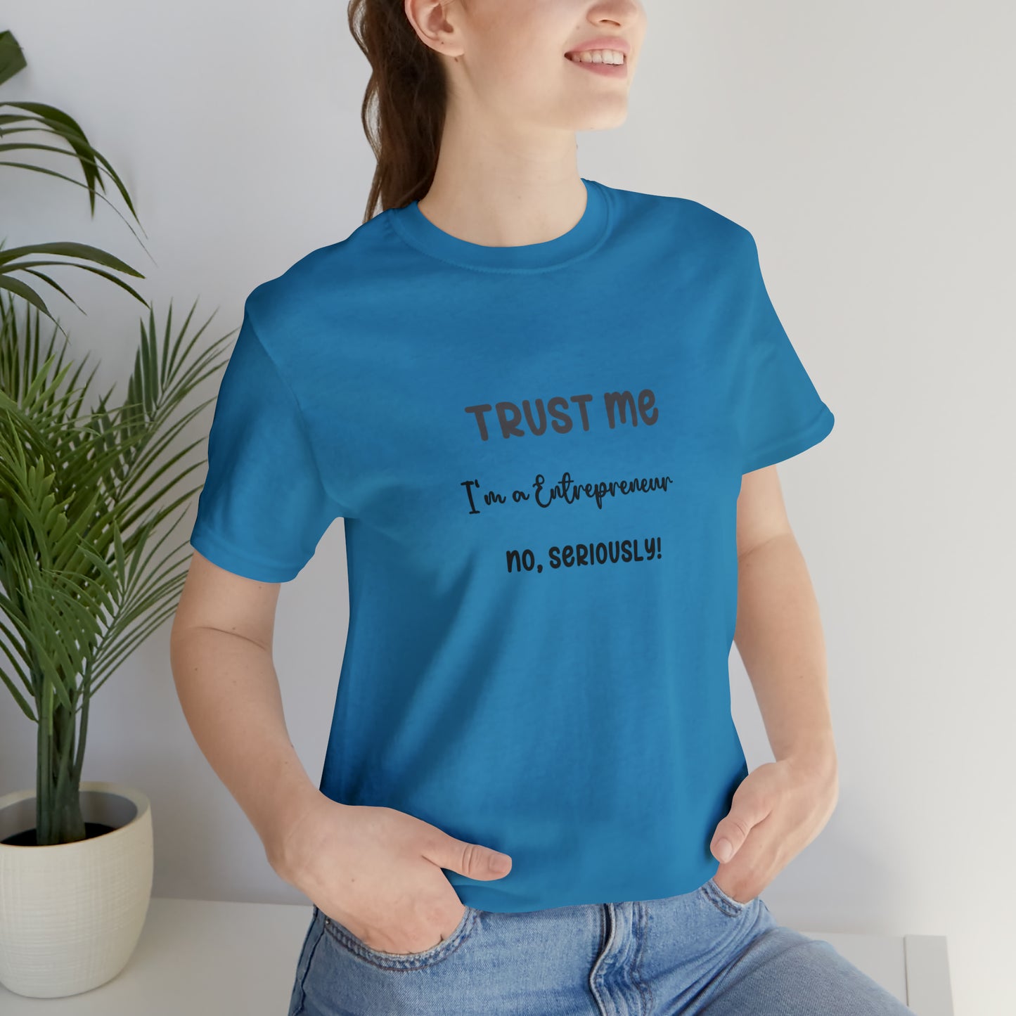 Entrepreneur's Trust Tee - Unisex Jersey Short Sleeve