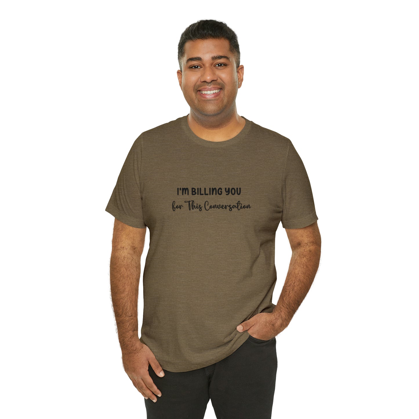 Lawyer T-Shirt: Billing Conversation | Unisex Tee