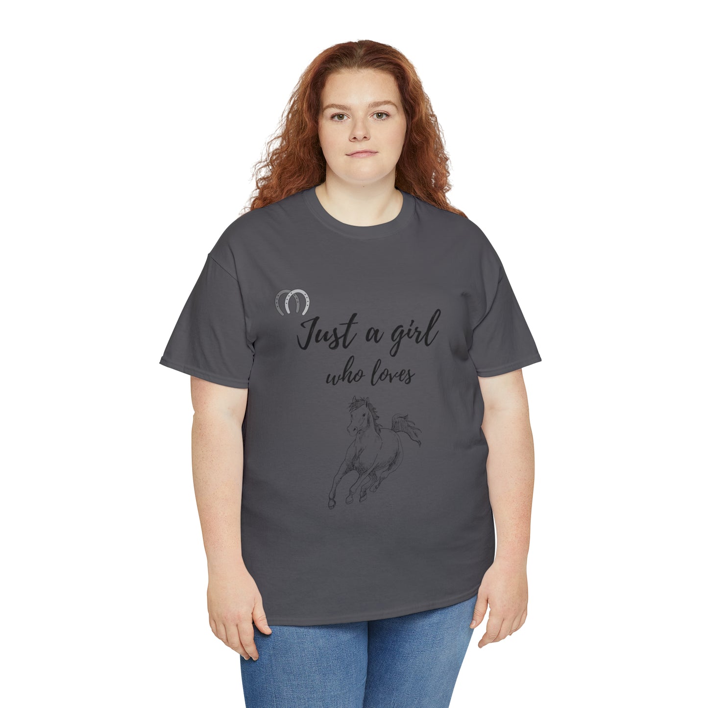 Just a Girl Who Loves Horses Tee