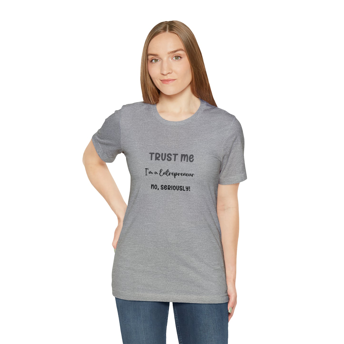 Entrepreneur's Trust Tee - Unisex Jersey Short Sleeve