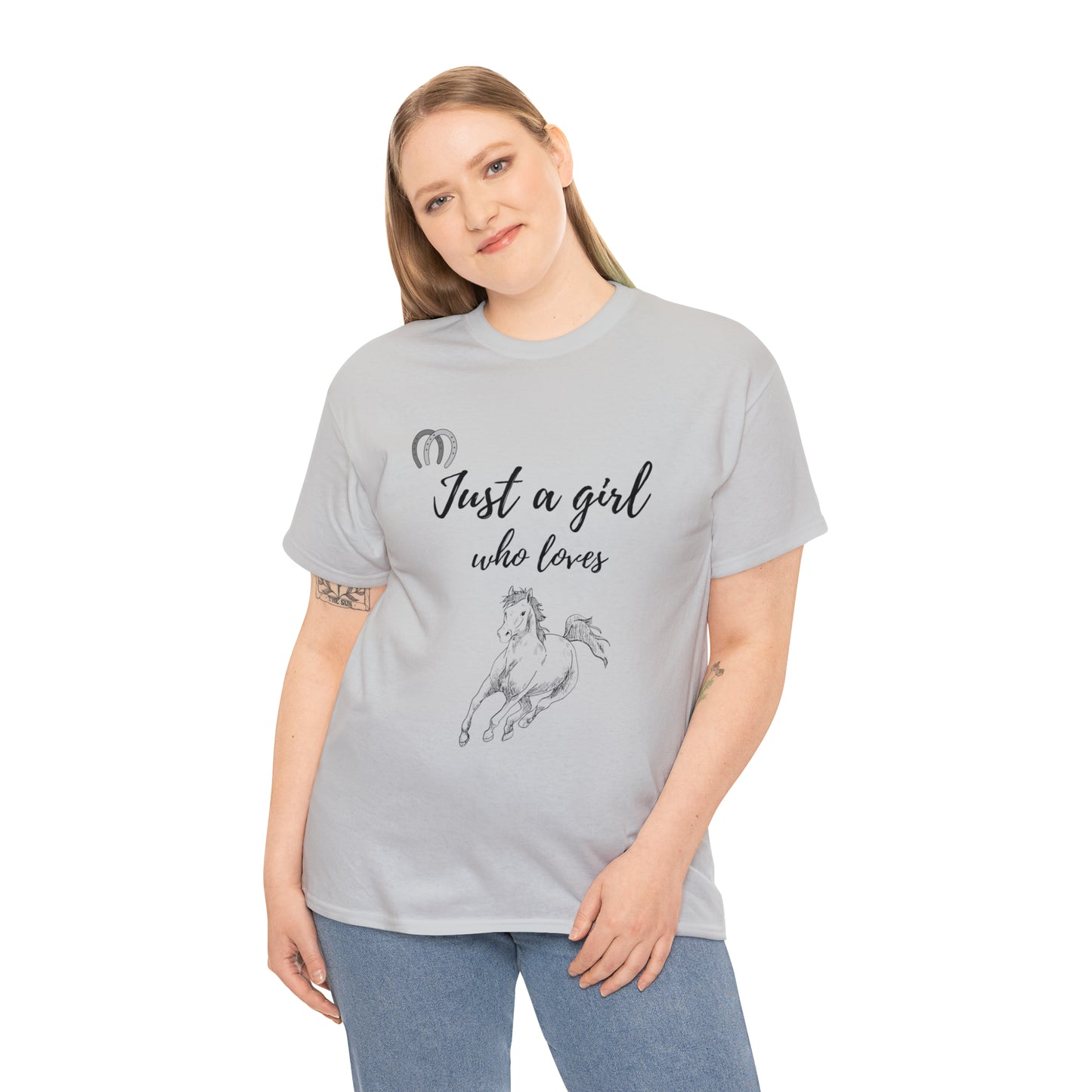 Just a Girl Who Loves Horses Tee