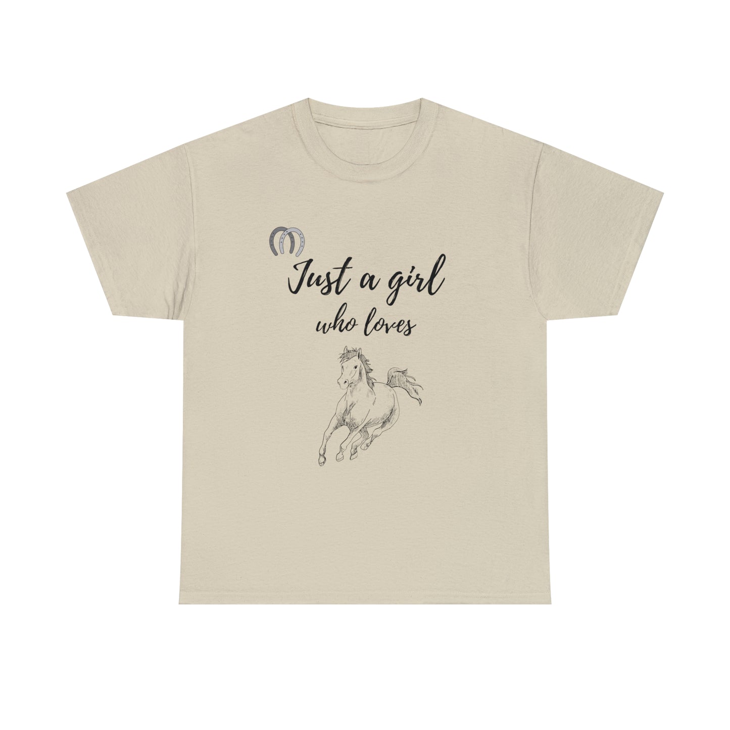 Just a Girl Who Loves Horses Tee