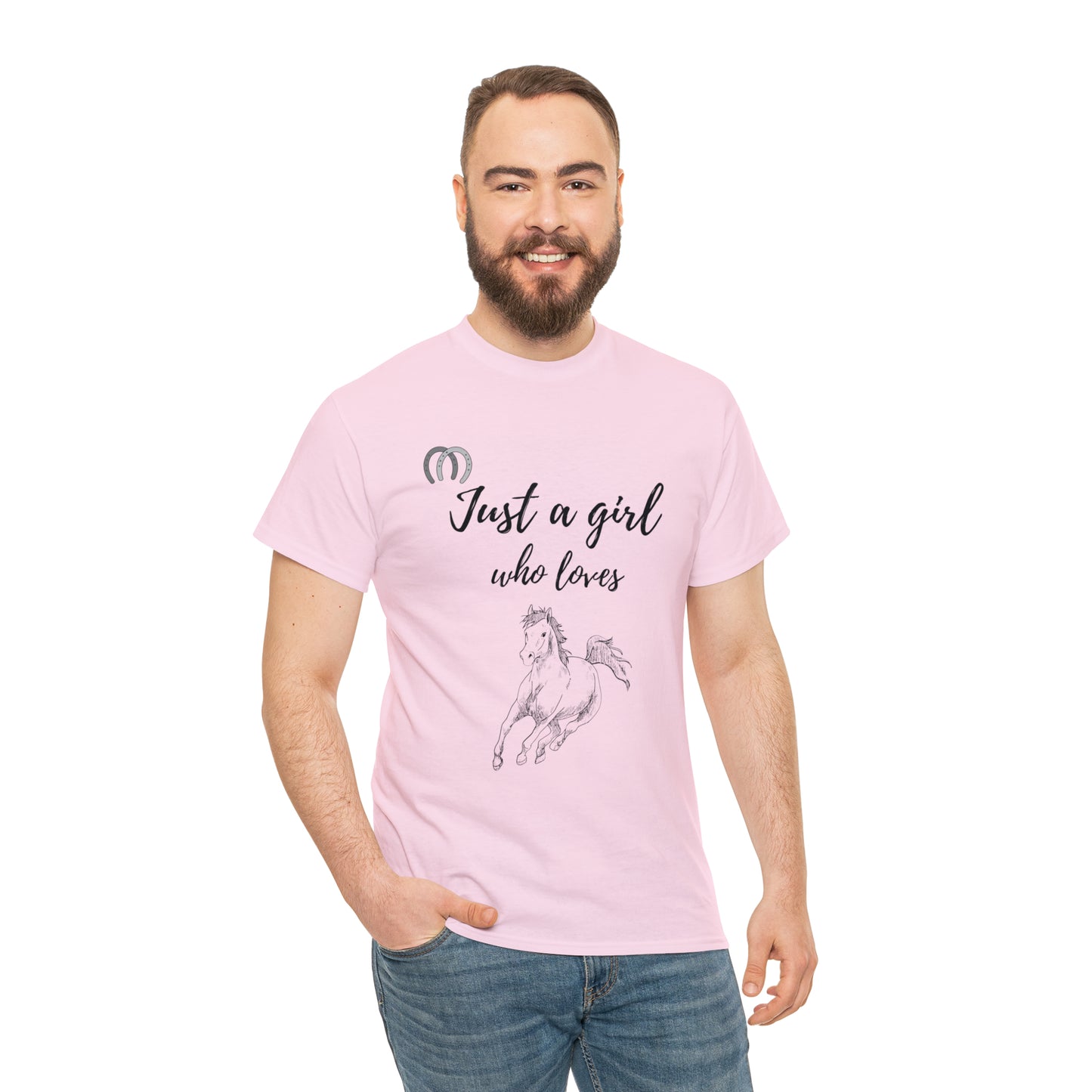 Just a Girl Who Loves Horses Tee