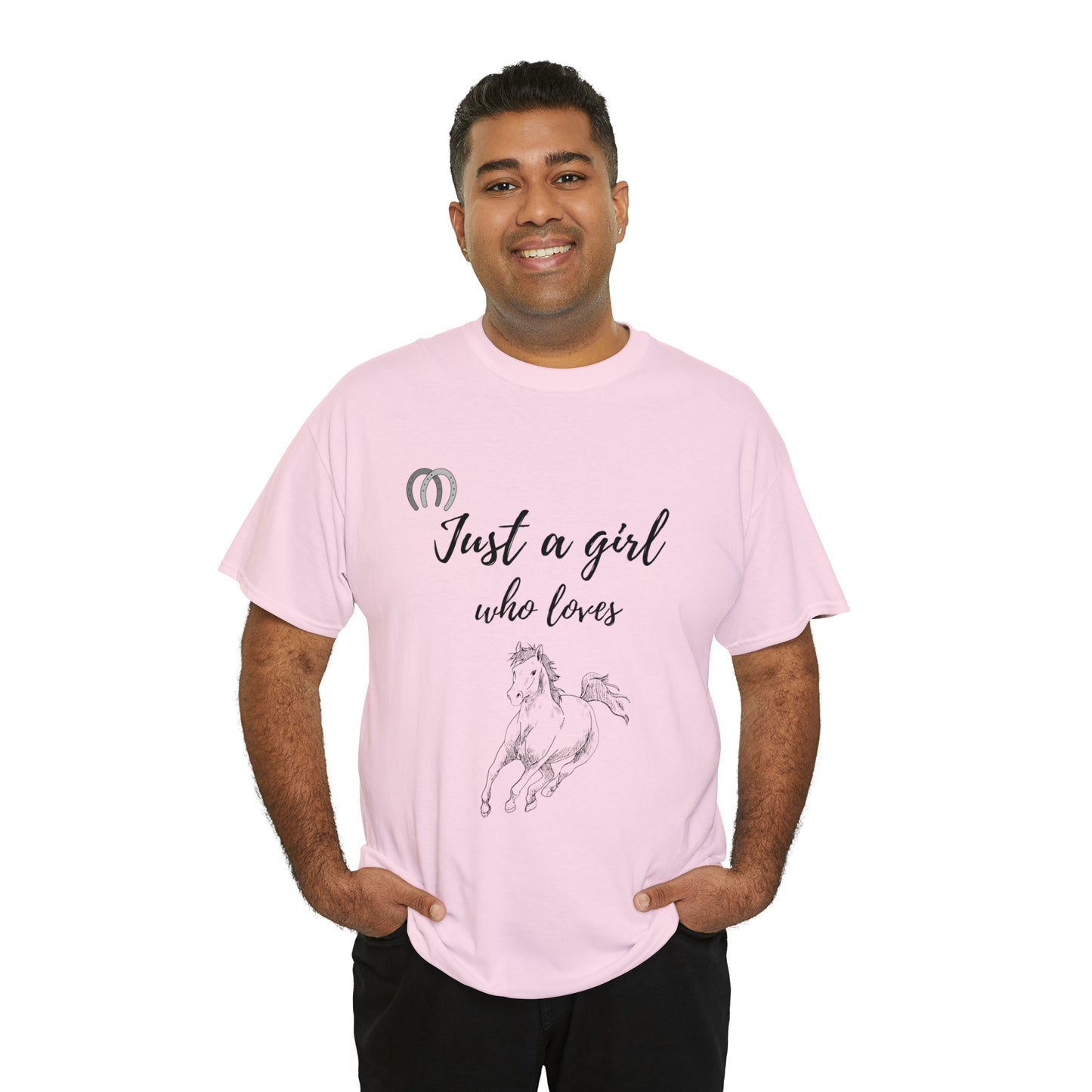 Just a Girl Who Loves Horses Tee