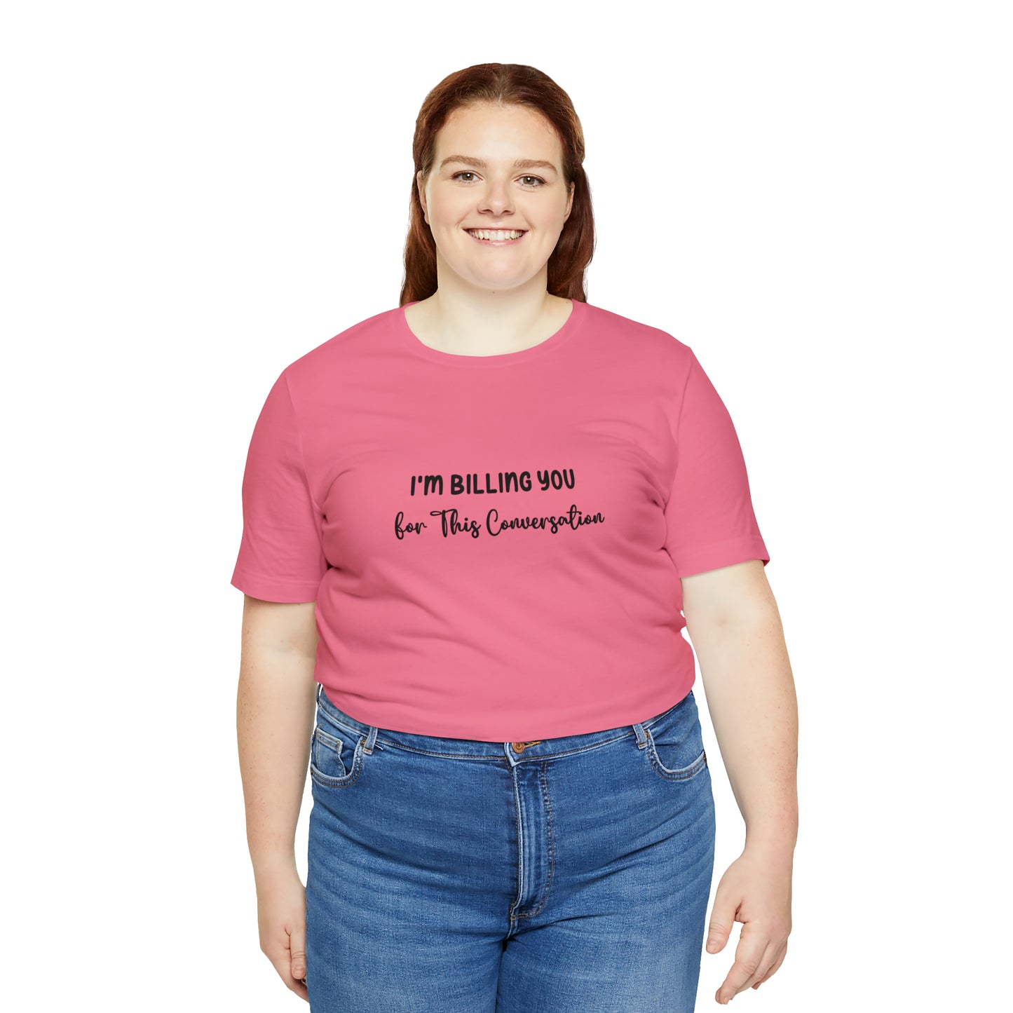 Lawyer T-Shirt: Billing Conversation | Unisex Tee