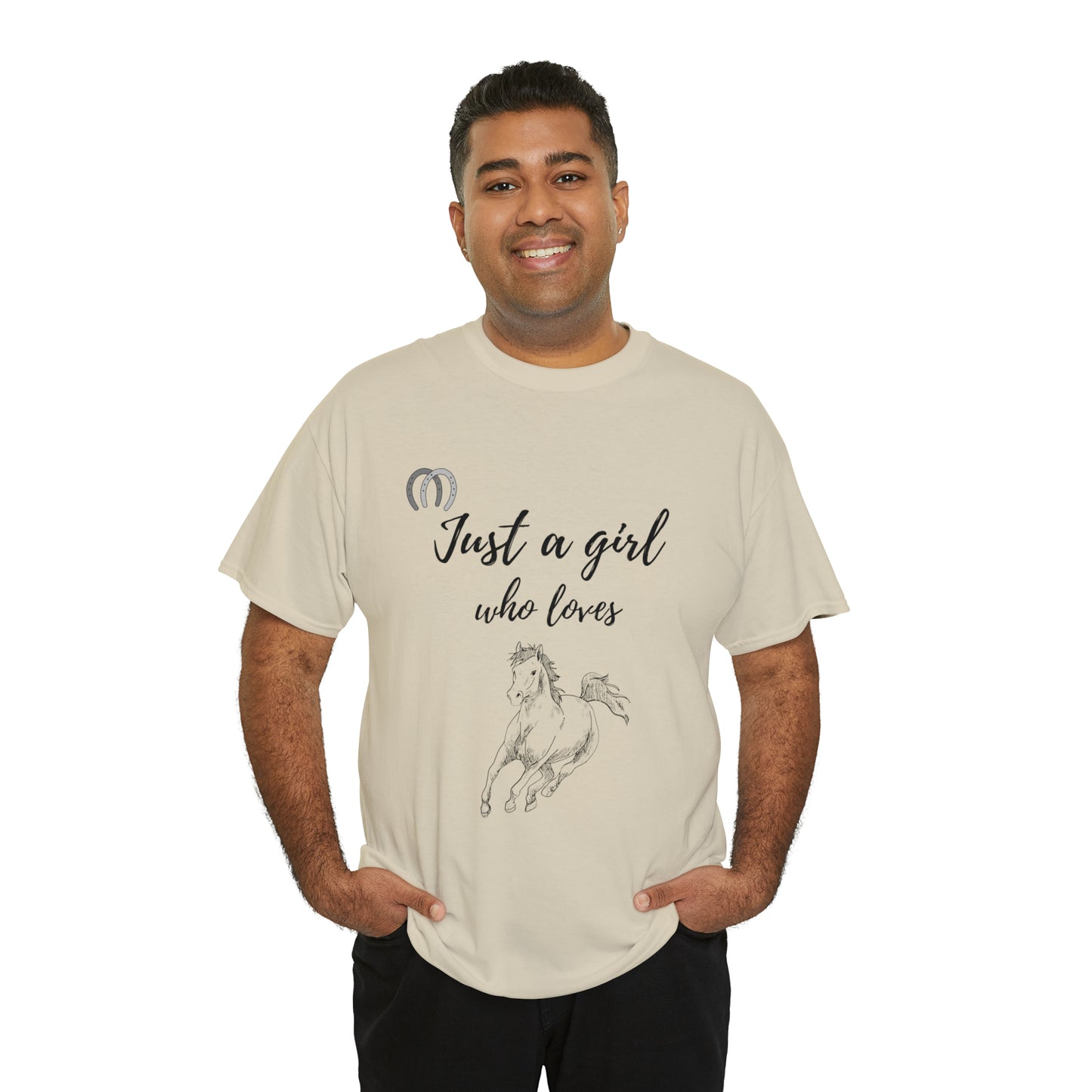 Just a Girl Who Loves Horses Tee