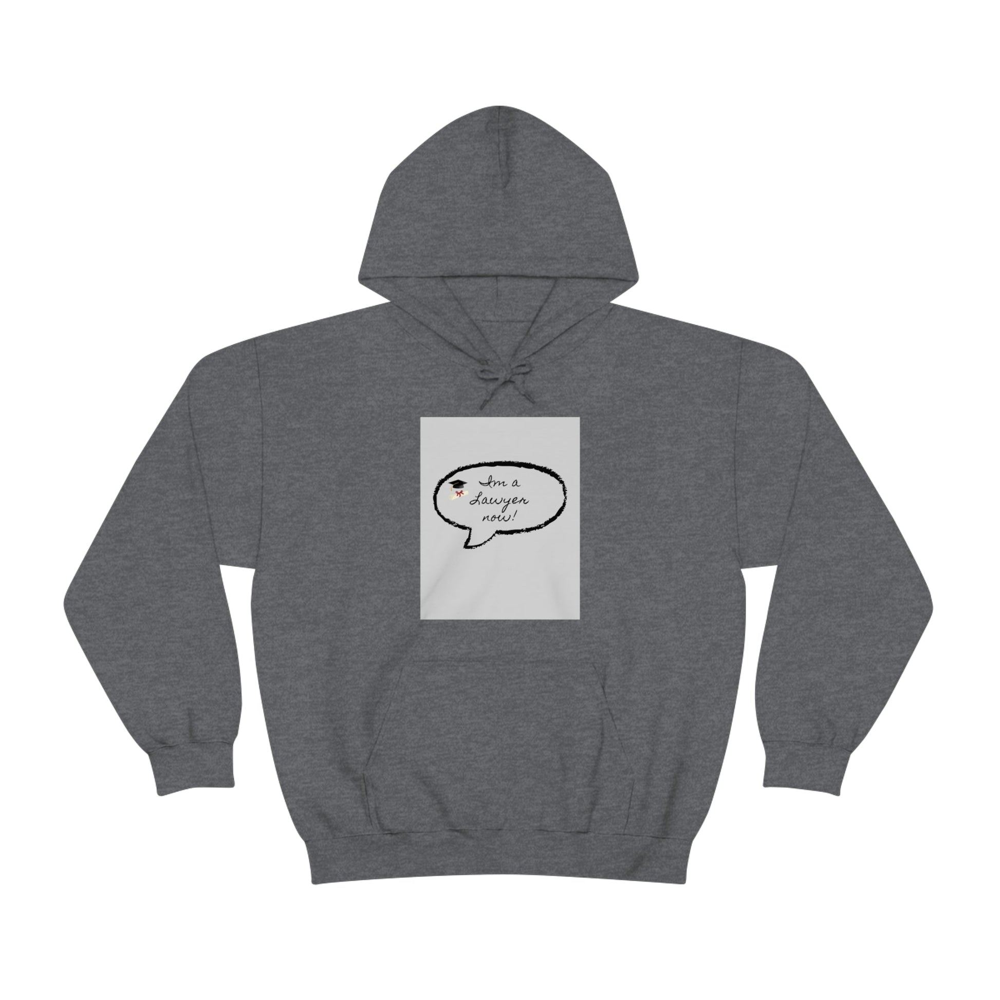 I'm a lawyer now Sweatshirt, Unisex Heavy Blend™ Hooded Sweatshirt - Designs by Tom