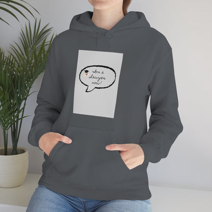 I'm a lawyer now Sweatshirt, Unisex Heavy Blend™ Hooded Sweatshirt - Designs by Tom