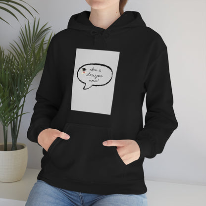 I'm a lawyer now Sweatshirt, Unisex Heavy Blend™ Hooded Sweatshirt - Designs by Tom