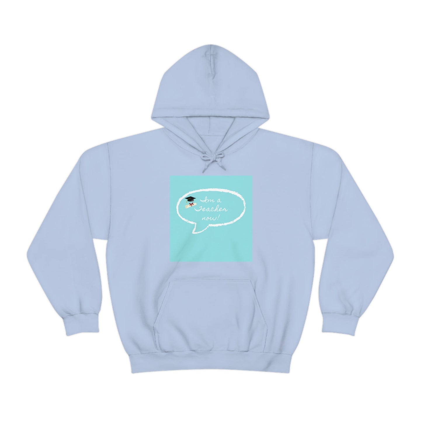 I'm a Teacher Now, Unisex Heavy Blend™ Hooded Sweatshirt - Designs by Tom