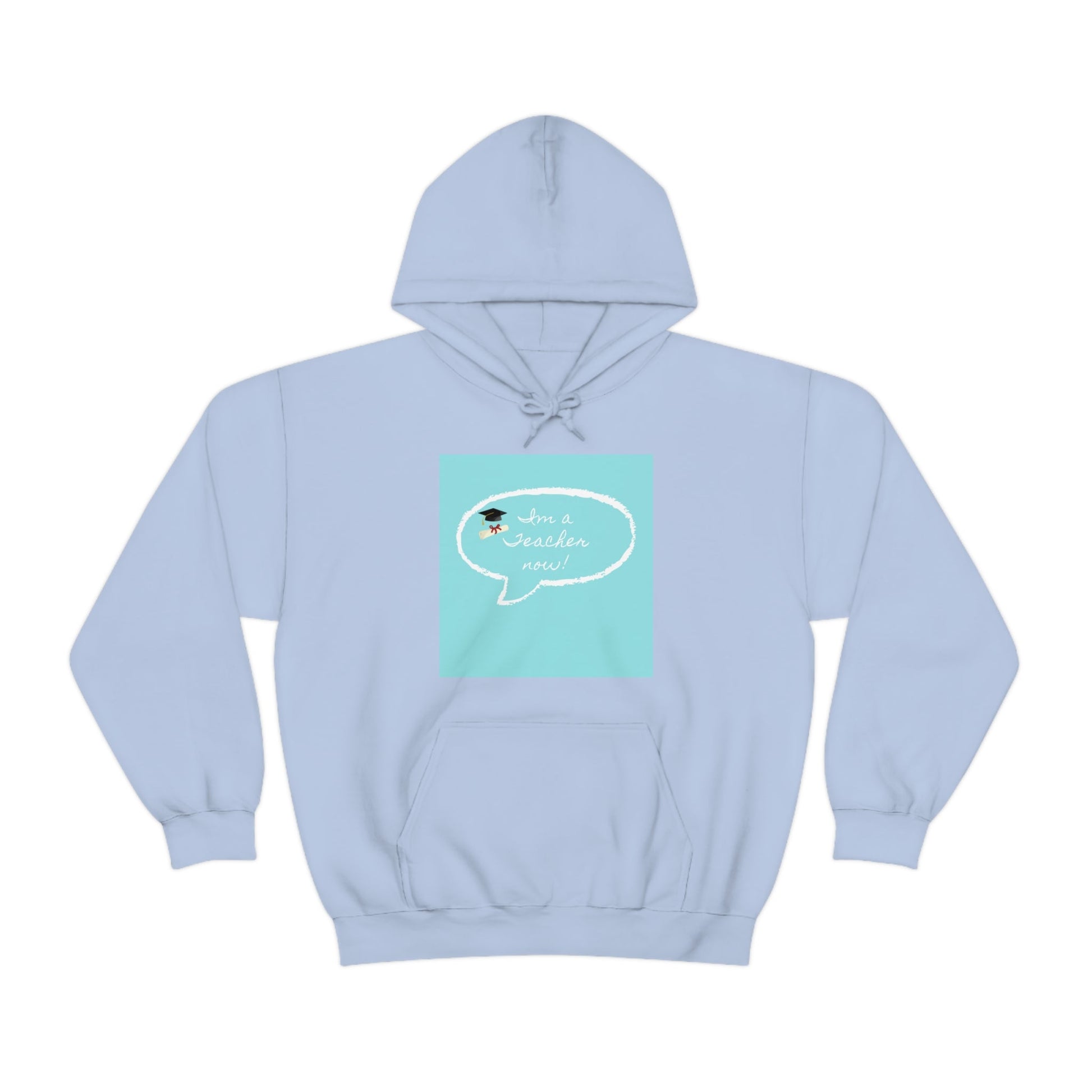 I'm a Teacher Now, Unisex Heavy Blend™ Hooded Sweatshirt - Designs by Tom