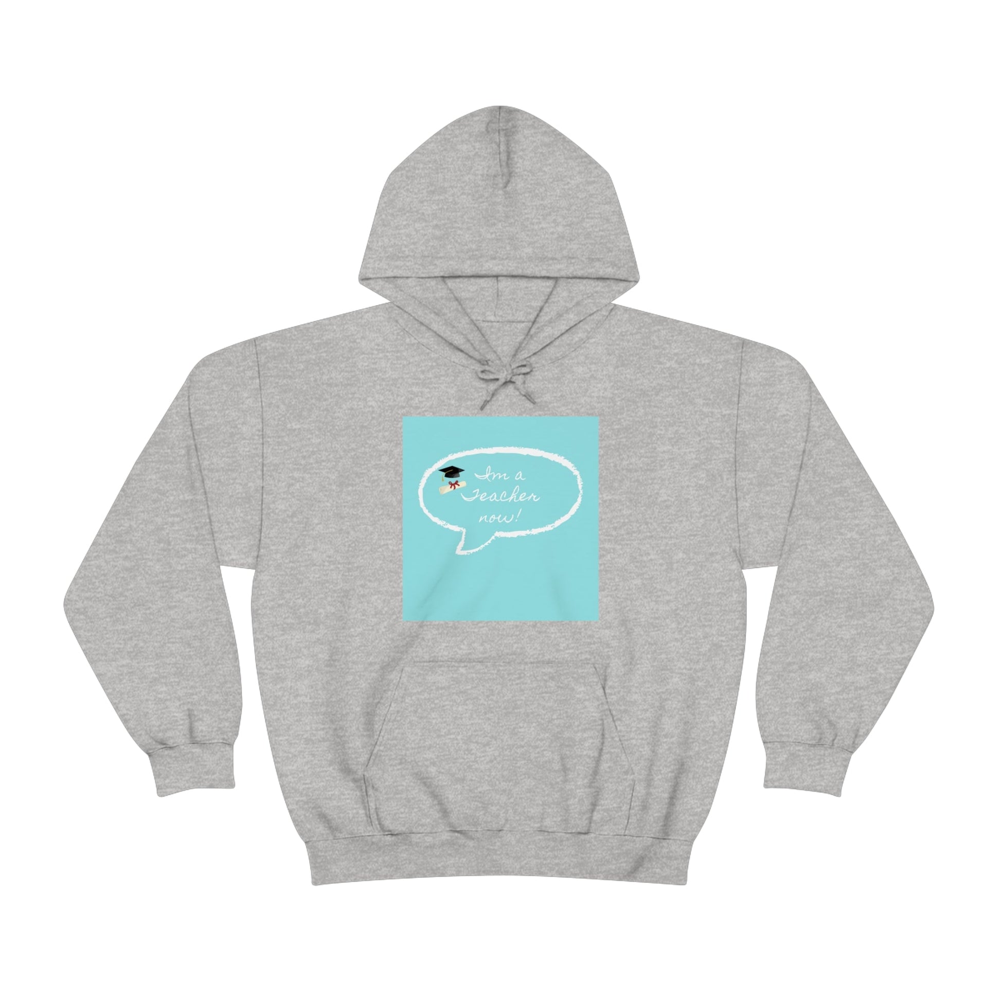 I'm a Teacher Now, Unisex Heavy Blend™ Hooded Sweatshirt - Designs by Tom