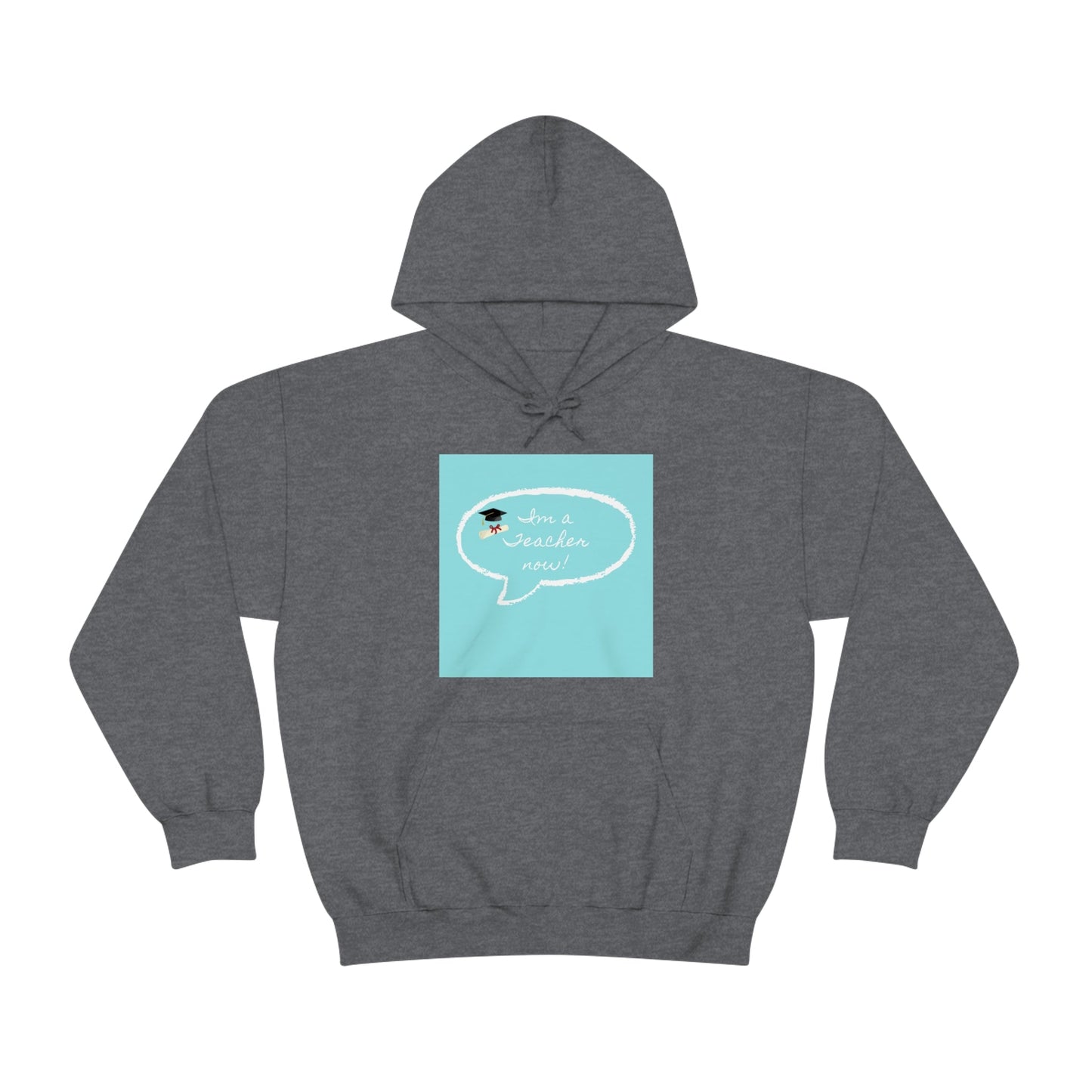 I'm a Teacher Now, Unisex Heavy Blend™ Hooded Sweatshirt - Designs by Tom