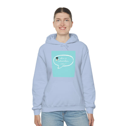 I'm a Teacher Now, Unisex Heavy Blend™ Hooded Sweatshirt - Designs by Tom