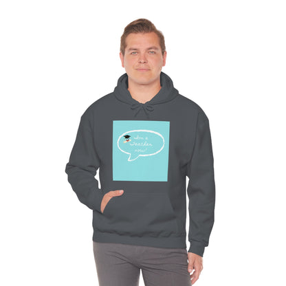 I'm a Teacher Now, Unisex Heavy Blend™ Hooded Sweatshirt - Designs by Tom