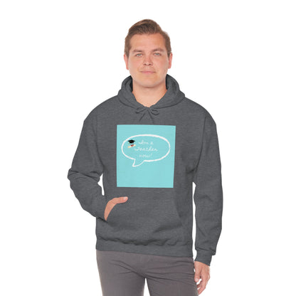 I'm a Teacher Now, Unisex Heavy Blend™ Hooded Sweatshirt - Designs by Tom