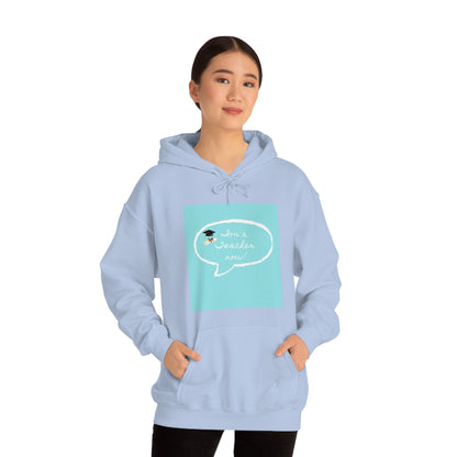 I'm a Teacher Now, Unisex Heavy Blend™ Hooded Sweatshirt - Designs by Tom