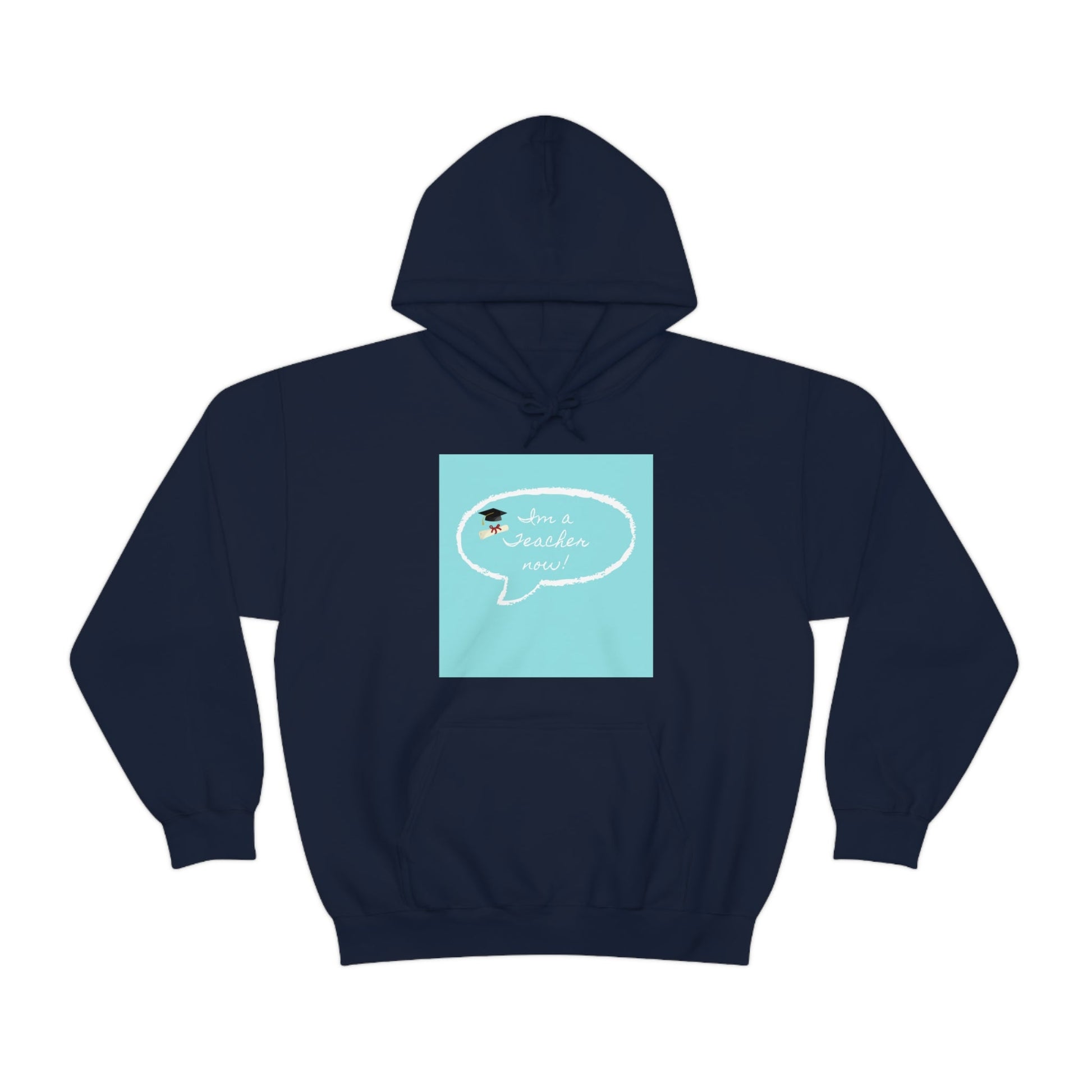 I'm a Teacher Now, Unisex Heavy Blend™ Hooded Sweatshirt - Designs by Tom